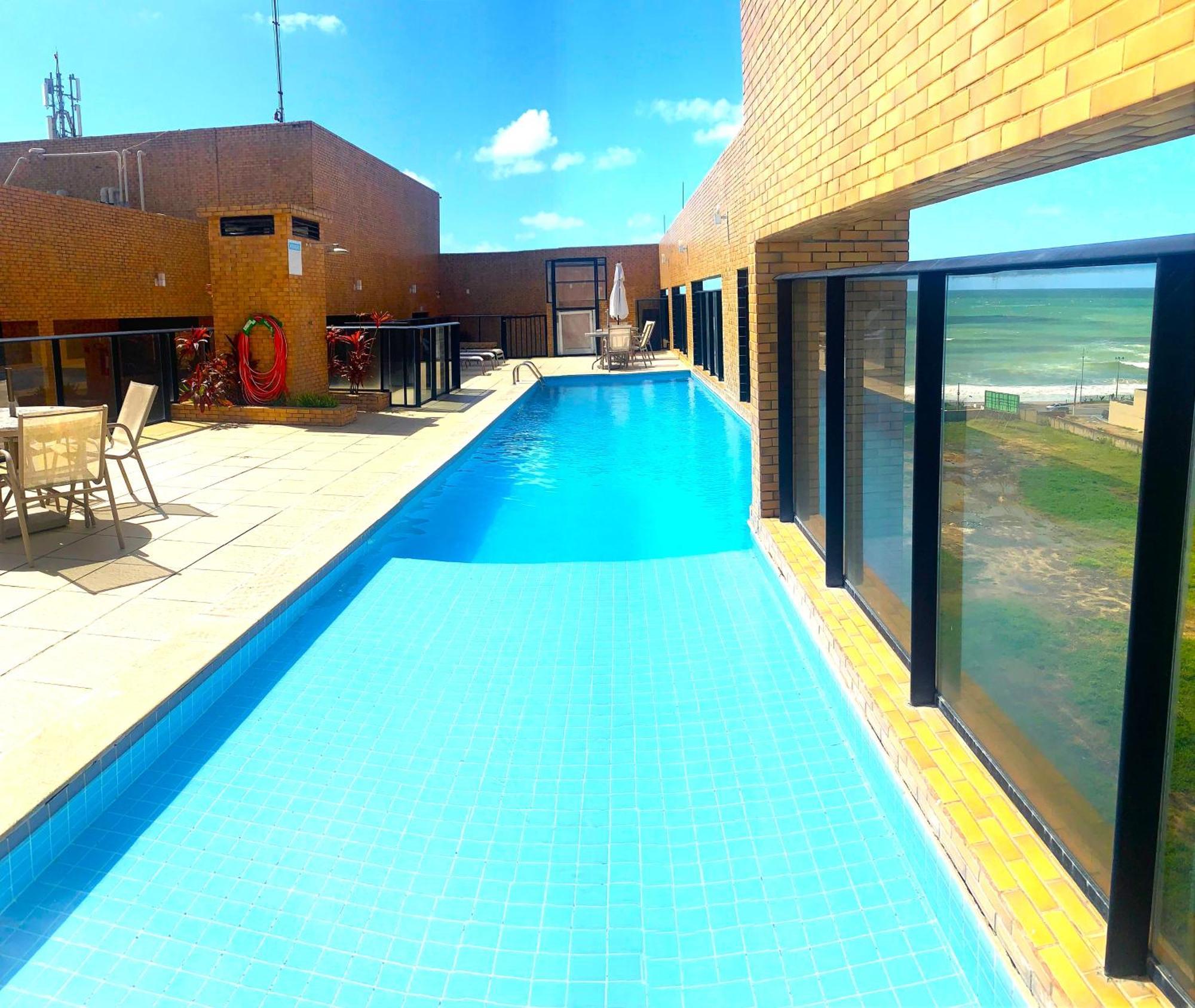 Apartamento 50M Praia- Piscina - Vista Mar - Academia - Maceió Exterior foto