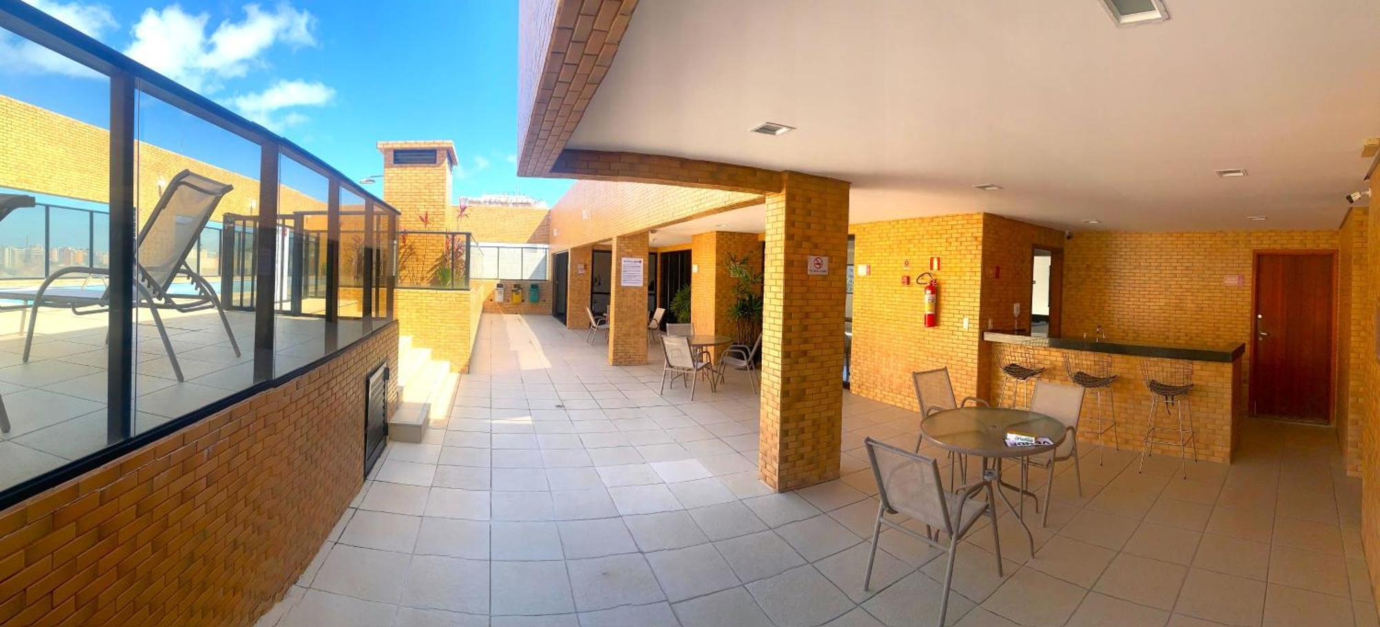 Apartamento 50M Praia- Piscina - Vista Mar - Academia - Maceió Exterior foto