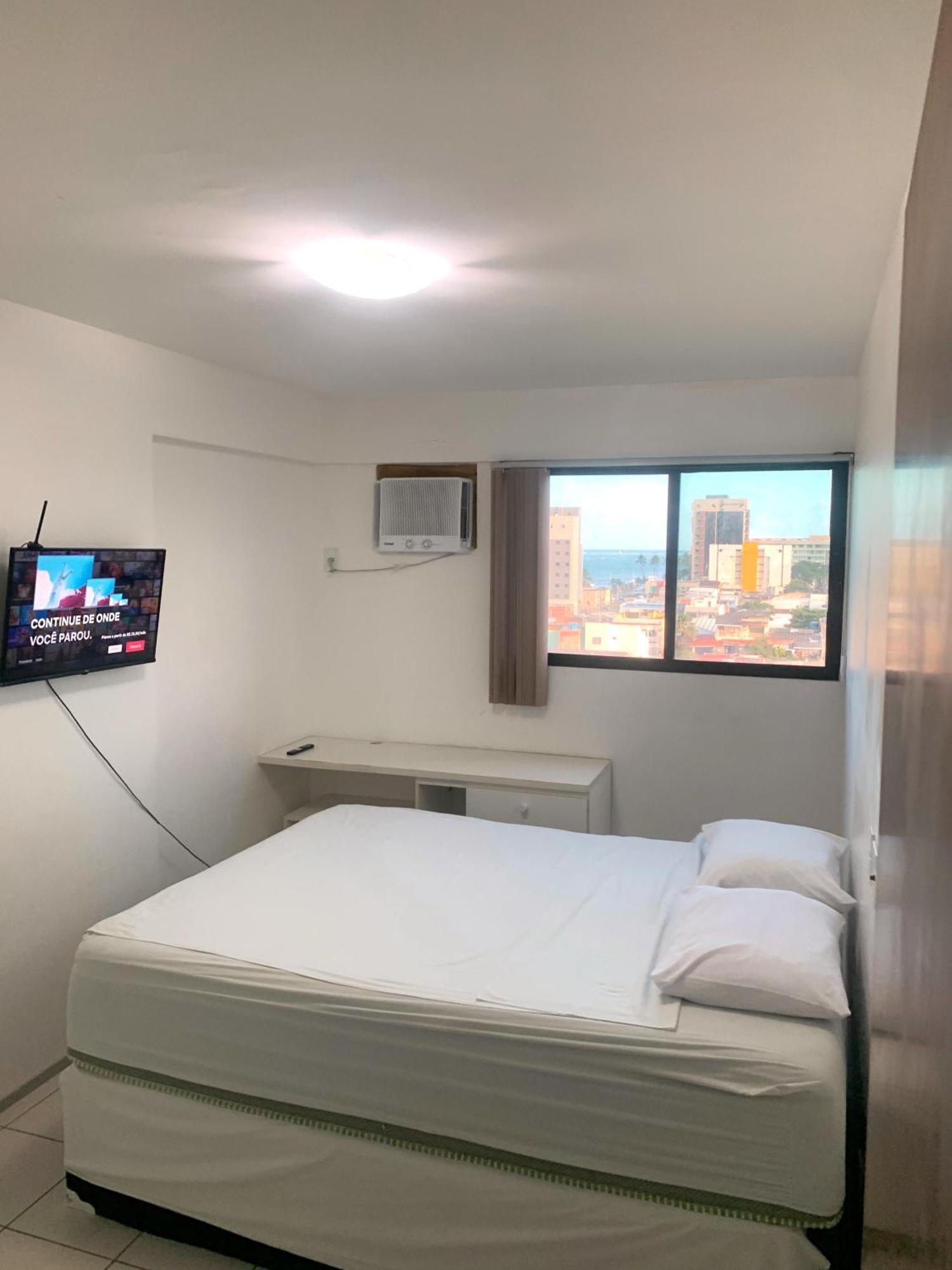 Apartamento 50M Praia- Piscina - Vista Mar - Academia - Maceió Exterior foto