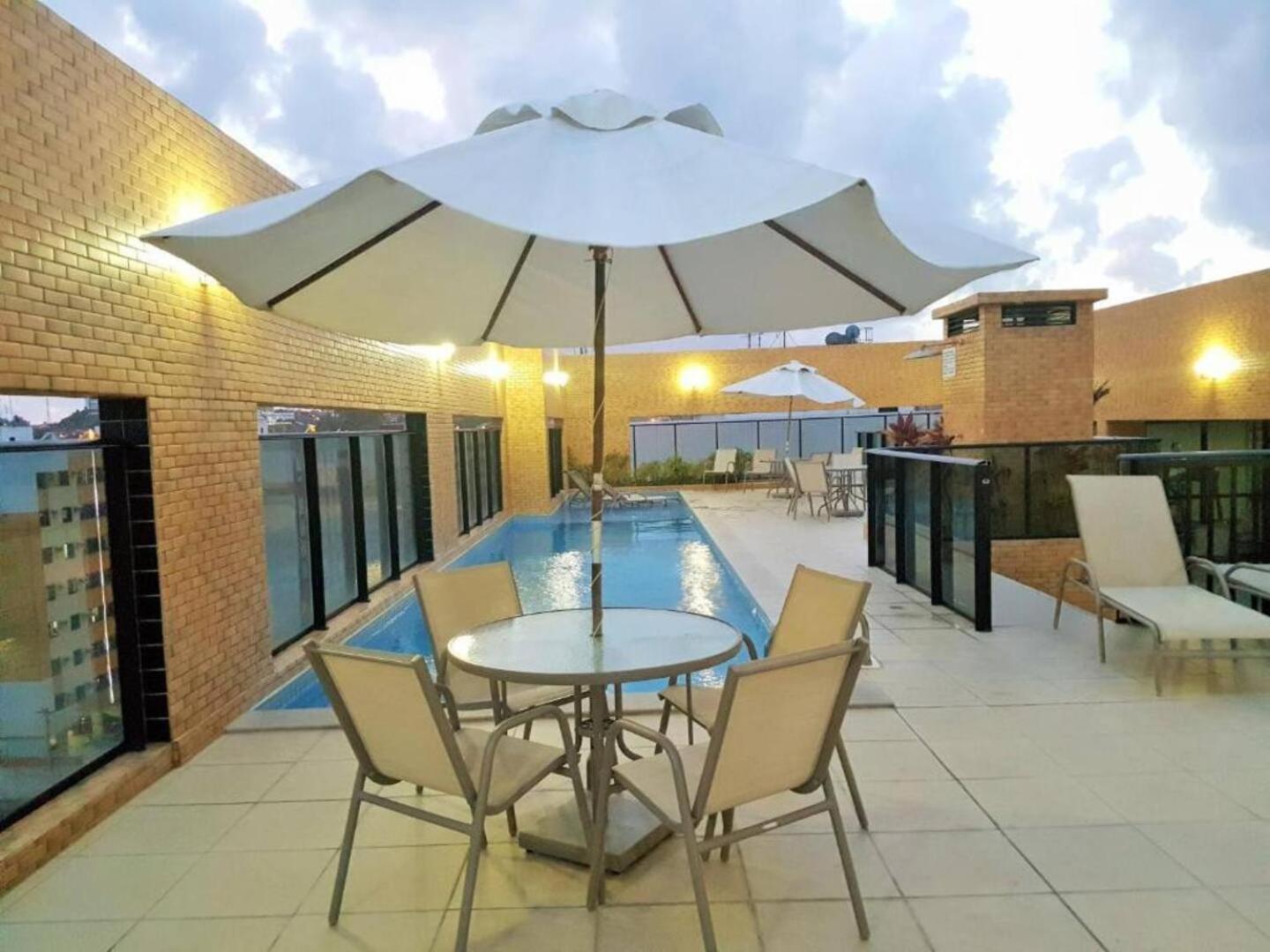 Apartamento 50M Praia- Piscina - Vista Mar - Academia - Maceió Exterior foto